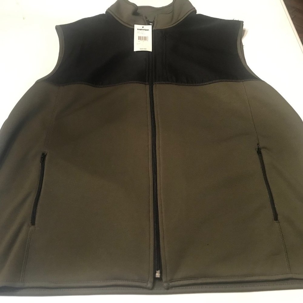 New/ Tags Graphite Sport Deep Ivy Men's vest large